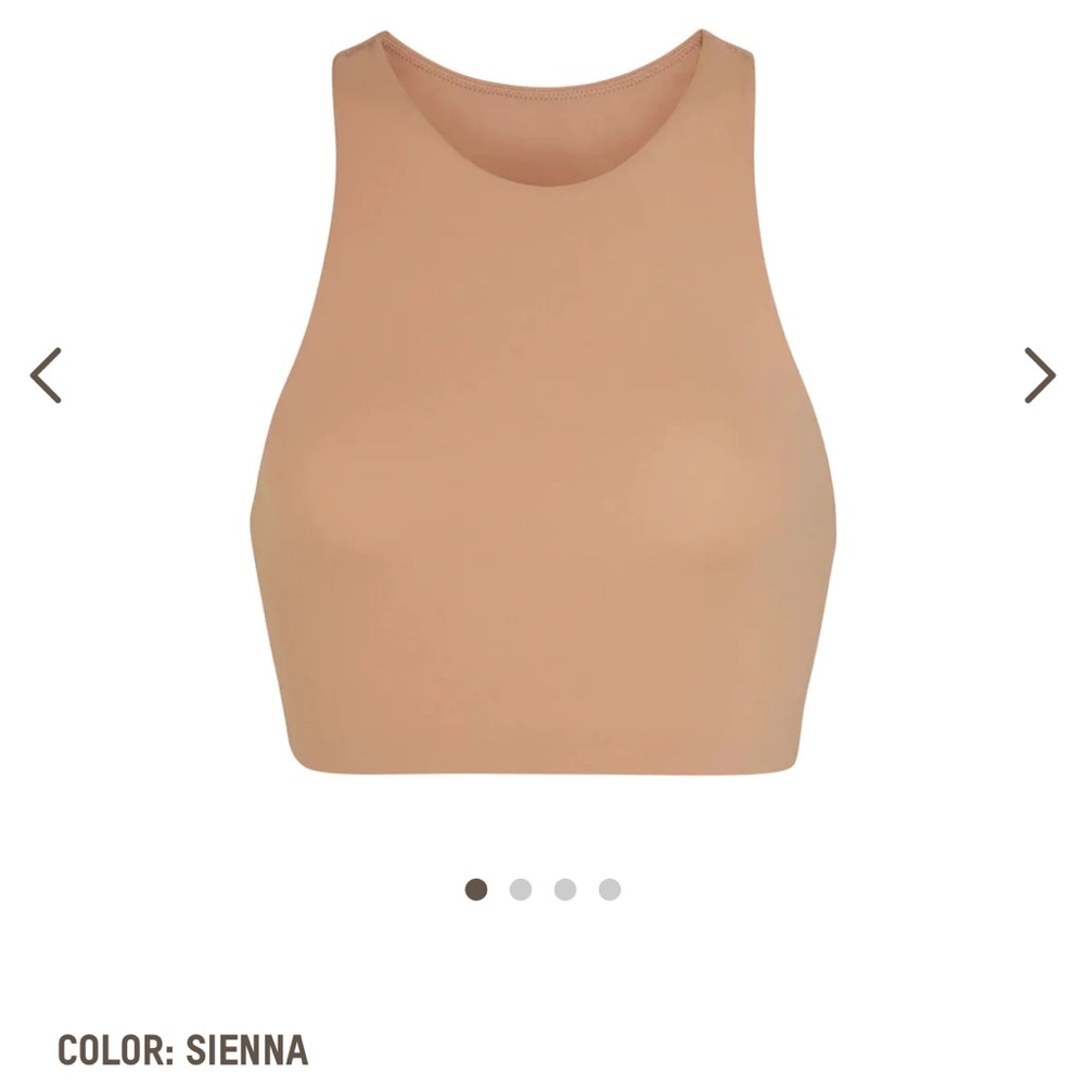 Skims high neck bra